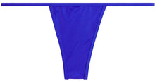 Load image into Gallery viewer, Solid Royal Blue Y-Back Thong Underwear
