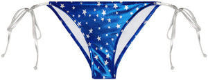 Blue Firecracker Classic Scrunch Bottom