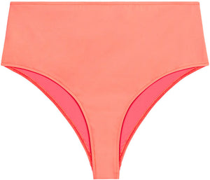 Salmon High Waist Bikini Bottom