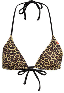 Leopard & Black Triangle Top