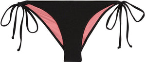 Black Classic Scrunch Bikini Bottoms