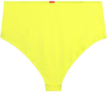 Load image into Gallery viewer, Neon Yellow High Waist Bikini Bottom
