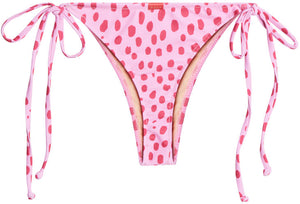 Pink Cheetah Brazilian Thong Bottom