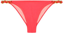 Load image into Gallery viewer, Neon Coral Classic Bikini On a Chain Bottom
