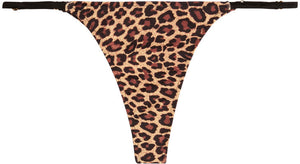 Leopard Brazilian Adjustable Banded Bottom