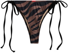 Load image into Gallery viewer, Bronze Tiger Brazilian Thong Bottom
