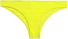 Load image into Gallery viewer, Neon Yellow Banded Classic Scrunch Bottom
