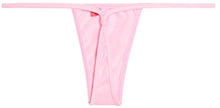 Load image into Gallery viewer, Solid Baby Pink Y-Back Thong Underwear
