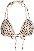 Load image into Gallery viewer, Cheetah Double Strap Triangle Bikini Top
