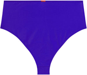 Royal Blue High Waist Bikini Bottom