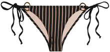 Load image into Gallery viewer, Black Sheer Obsession Classic Scrunch Bottom w/ Gold Loop Accents
