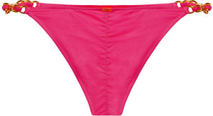 Fuchsia Classic Bikini On a Chain Bottom