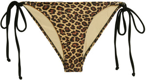 Leopard & Black Classic Scrunch Bottom