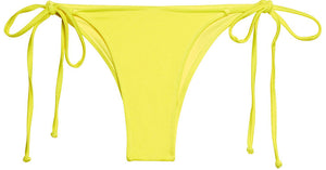 Neon Yellow Micro Scrunch Bottom