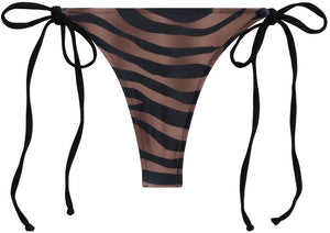 Bronze Tiger Brazilian Thong Bottom