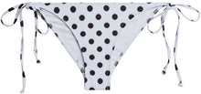 Load image into Gallery viewer, White Polka Dot Classic Scrunch Bottom
