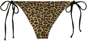 Leopard & Black Classic Scrunch Bottom