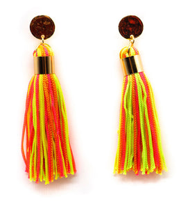 Carnival Tassel Earrings