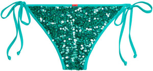 Jade Sequin Classic Scrunch Bottom