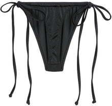 Load image into Gallery viewer, Black G-String Thong Ruched
