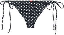 Load image into Gallery viewer, Black Polka Dot Classic Scrunch Bottom
