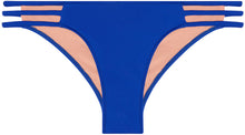 Load image into Gallery viewer, Royal Blue Triple Strap Classic Scrunch Bottoms
