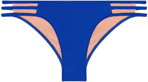 Royal Blue Triple Strap Classic Scrunch Bottoms