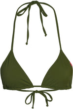 Load image into Gallery viewer, Olive Triangle Bikini Top
