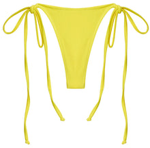 Load image into Gallery viewer, Neon Yellow G-String Thong Bottom
