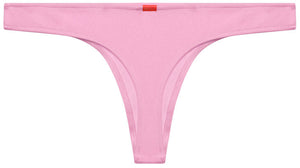 Baby Pink Banded Brazilian Thong Bottom