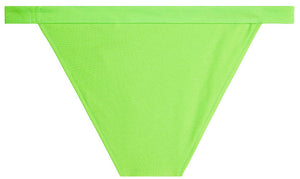 Neon Green Full Coverage Mid-Rise Band Bottom