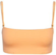 Load image into Gallery viewer, Peach Bandeau Tube Top
