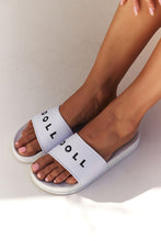 Load image into Gallery viewer, White - DOLL Slide-On Sandals
