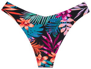 Black Tropical Micro V-Band Bottom