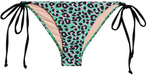 Green Leopard Classic Scrunch Bottom