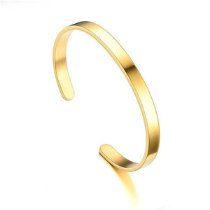 Polished Gold Bracelet