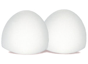 White Swimwear Padding Custom Pads - 1 Pair