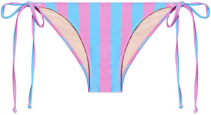 Pink & Blue Stripes Classic Scrunch Bottom