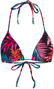 Black Tropical Triangle Top