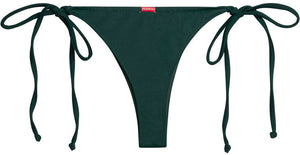 Hunter Green Brazilian Thong Bottom