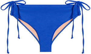 Royal Blue Full Coverage Mid-Rise Scrunch Bottom