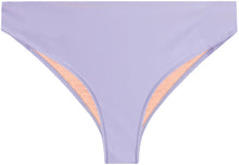 Load image into Gallery viewer, Lilac Full Coverage Mid-Rise Scrunch Banded Bottom
