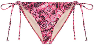 Pink Python Full Coverage Scrunch Bottom