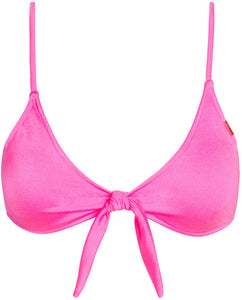 Neon Pink Bralette Top