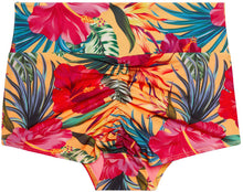 Load image into Gallery viewer, Waikiki Sunset Tropical Print High Waist Scrunch Original Bottoms
