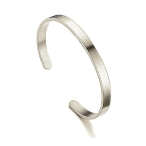 Polished Silver Bracelet