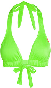 Neon Green Adjustable Halter Top