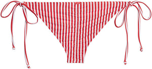 Red & White Stripes Classic Scrunch Bottom