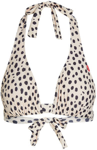 Cheetah Adjustable Halter Top