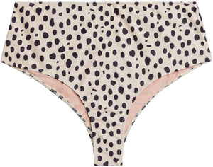 Cheetah High Waist Bikini Bottom